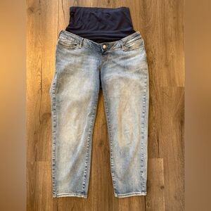 Seraphine Maternity Jeans Pants Over Bump Panel Size US 8